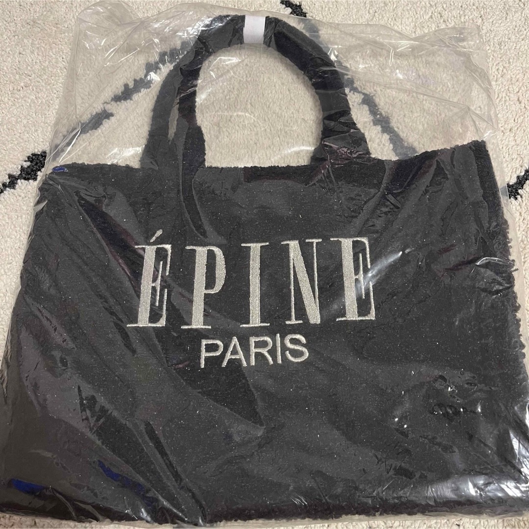 épine(エピヌ)のepine バッグ　ブラック レディースのバッグ(トートバッグ)の商品写真
