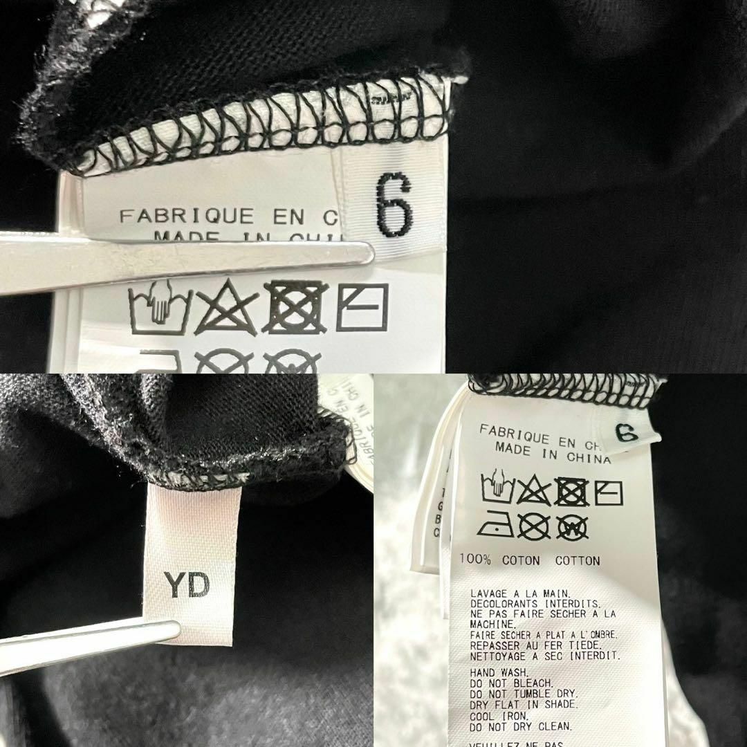 Yohji Yamamoto(ヨウジヤマモト)の★美品 ヨウジヤマモト× ニューエラ Tシャツ 長袖 センターロゴ 黒 XXL メンズのトップス(Tシャツ/カットソー(七分/長袖))の商品写真