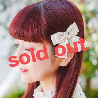 シマムラ(しまむら)の【タイムセール】青木美沙子コラボ　ヘアクリップ　ヘアピン　クリームホワイト(バレッタ/ヘアクリップ)