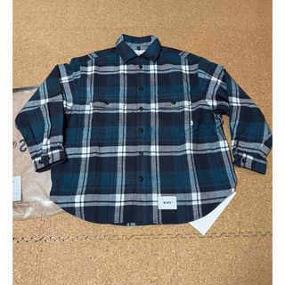 ダブルタップス(W)taps)のwtaps 24SS COTTON. FLANNEL. TEXTILE 新品S(シャツ)