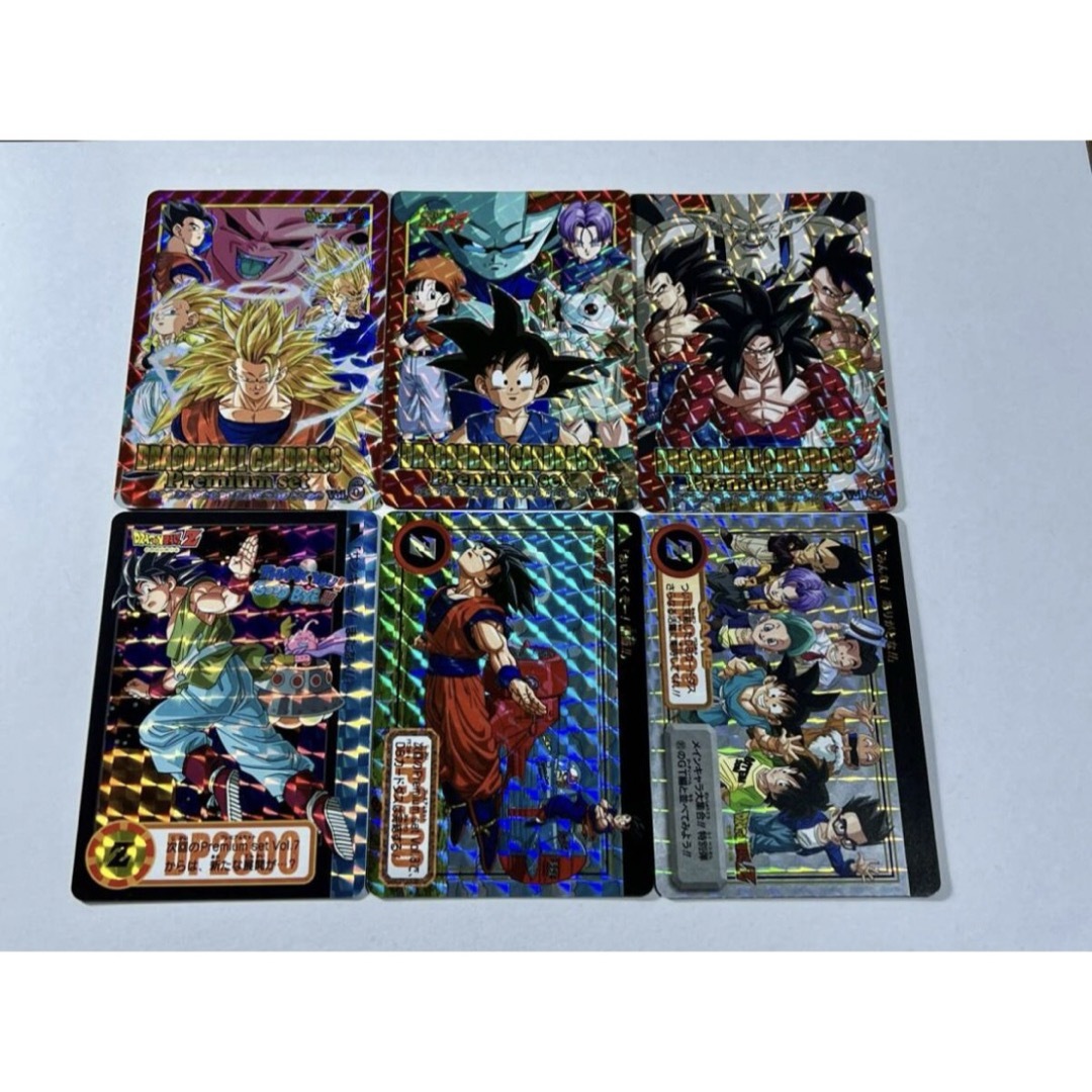 ドラゴンボール カードダス premium set vol.6〜8 新規カード ドラゴンボール カードダス premium set vol.6〜8 新規カード
