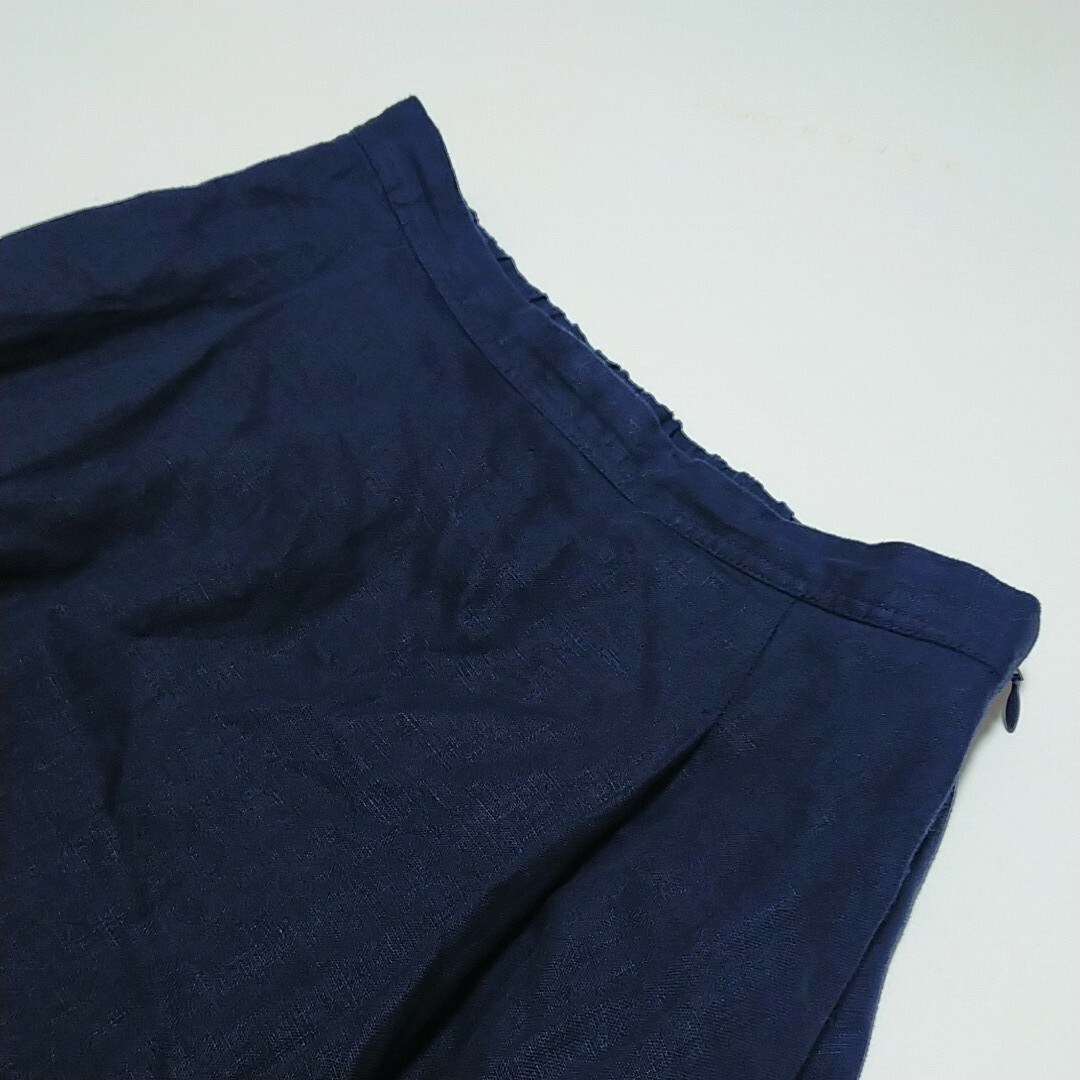 SLOBE IENA(スローブイエナ)のスローブイエナ　European Linen ロングフレアスカート  麻100% レディースのスカート(ロングスカート)の商品写真