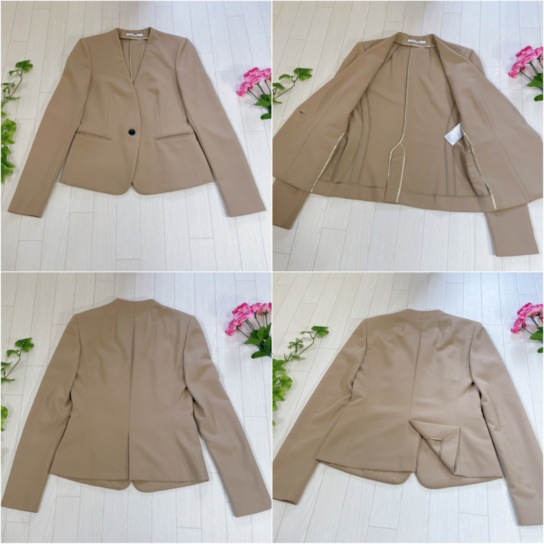 BEIGE,(ベイジ)のBEIGE 【zennor/ゼナー】セットアップ スーツ 3点セット サイズ2 レディースのフォーマル/ドレス(スーツ)の商品写真