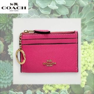 コーチ(COACH)のCOACH コーチ コインケース カードケース 定期入れ キーリングつき(コインケース)