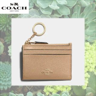 コーチ(COACH)のCOACH コーチ コインケース カードケース 定期入れ キーリングつき(コインケース)