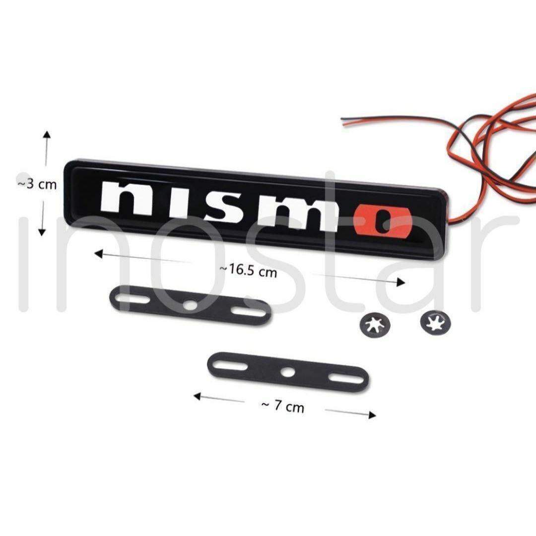 nismo ニスモ LEDグリルエンブレム 自動車/バイクの自動車(車外アクセサリ)の商品写真