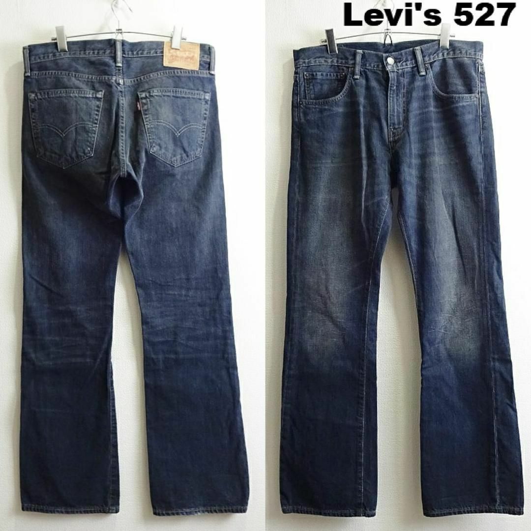 Levi's(リーバイス)のリーバイス　527　W86cm　ブーツカットデニム　濃紺　メキシコ製 メンズのパンツ(デニム/ジーンズ)の商品写真