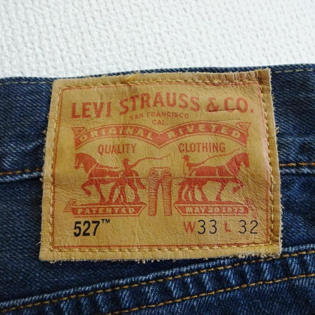 Levi's(リーバイス)のリーバイス　527　W86cm　ブーツカットデニム　濃紺　メキシコ製 メンズのパンツ(デニム/ジーンズ)の商品写真