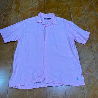 ポロラルフローレン(POLO RALPH LAUREN)のPolo by Ralph Lauren 開襟シャツ 裾ポニー サイズL(シャツ)