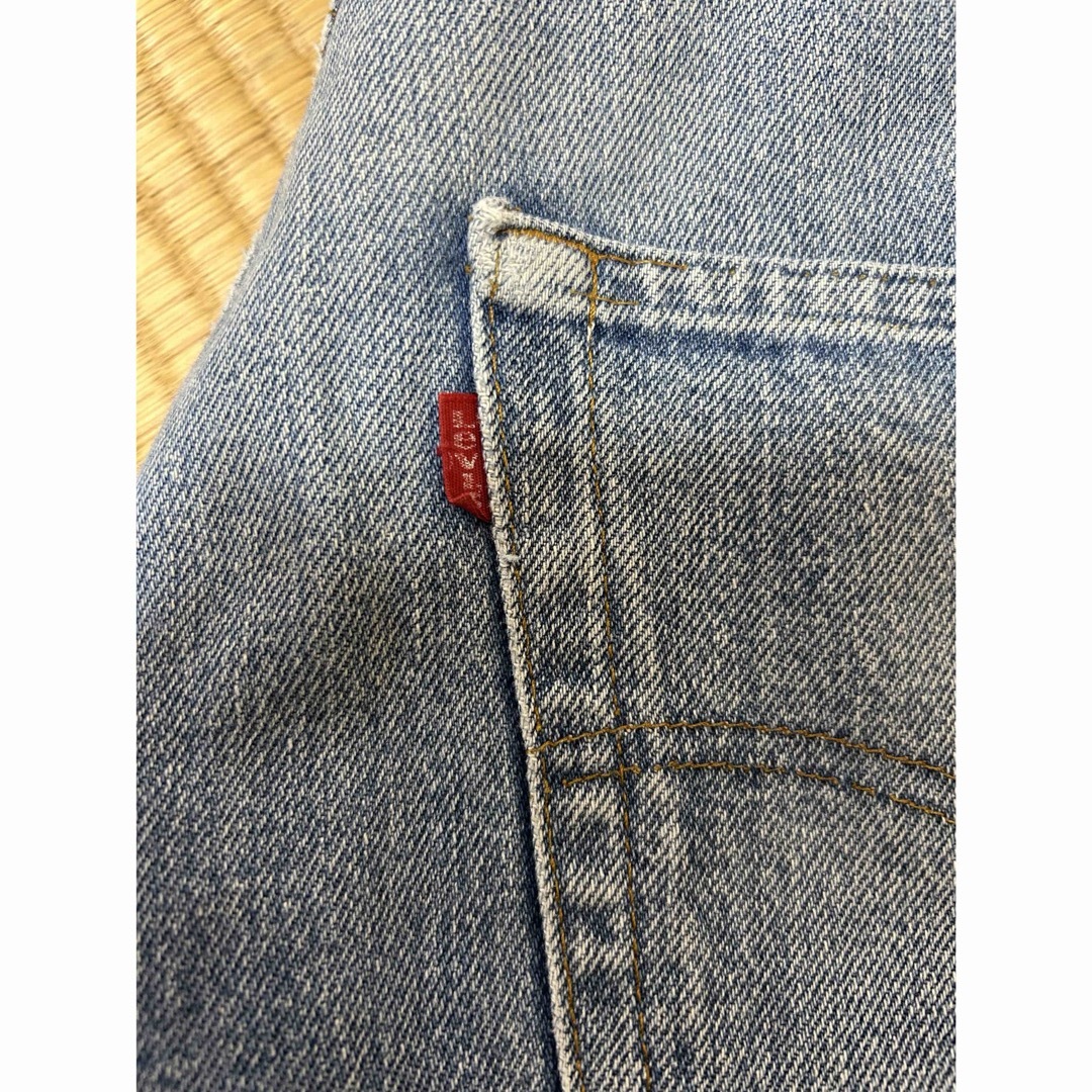 Levi's(リーバイス)の45トップボタン524 アメリカ製リーバイス501 平置き約45cm メンズのパンツ(デニム/ジーンズ)の商品写真