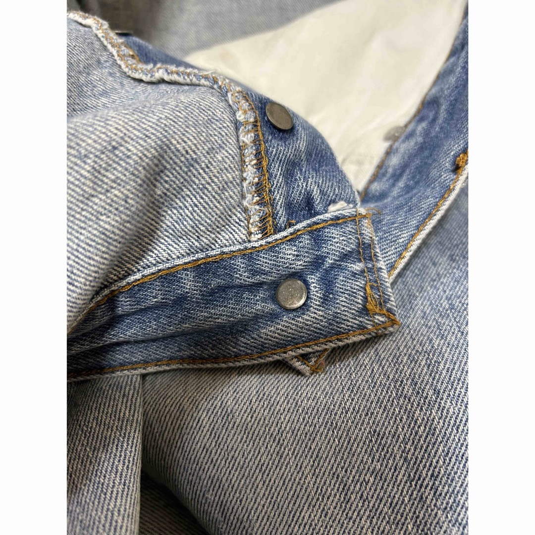 Levi's(リーバイス)の45トップボタン524 アメリカ製リーバイス501 平置き約45cm メンズのパンツ(デニム/ジーンズ)の商品写真