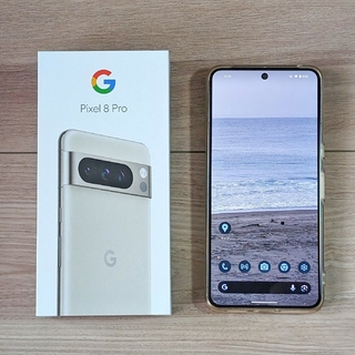 グーグルピクセル(Google Pixel)のGoogle Pixel 8 Pro 128GB Porcelain(スマートフォン本体)