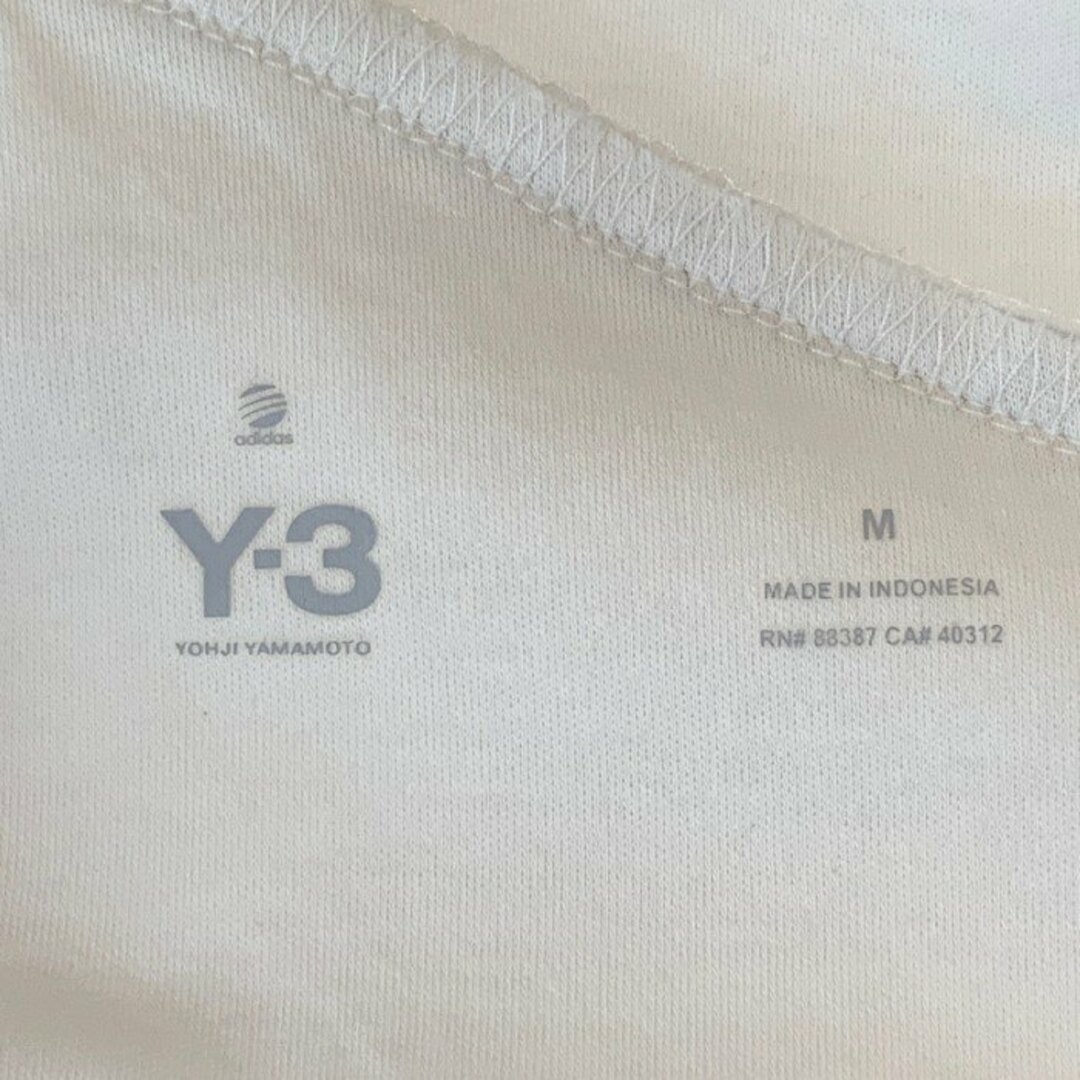 Y-3(ワイスリー)のY-3 ワイスリー ポロシャツ サッカーシャツ ホワイト ワッペン M34612 Size M メンズのトップス(シャツ)の商品写真