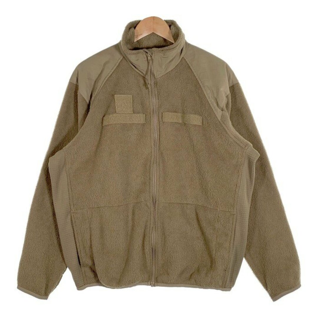 U.S.ARMY 米陸軍 GEN3 ECWCS FLEECE JACKET ジップアップ フリースジャケット コヨーテ 18年会計 8415-01-580-1341 Size M-R メンズのジャケット/アウター(その他)の商品写真