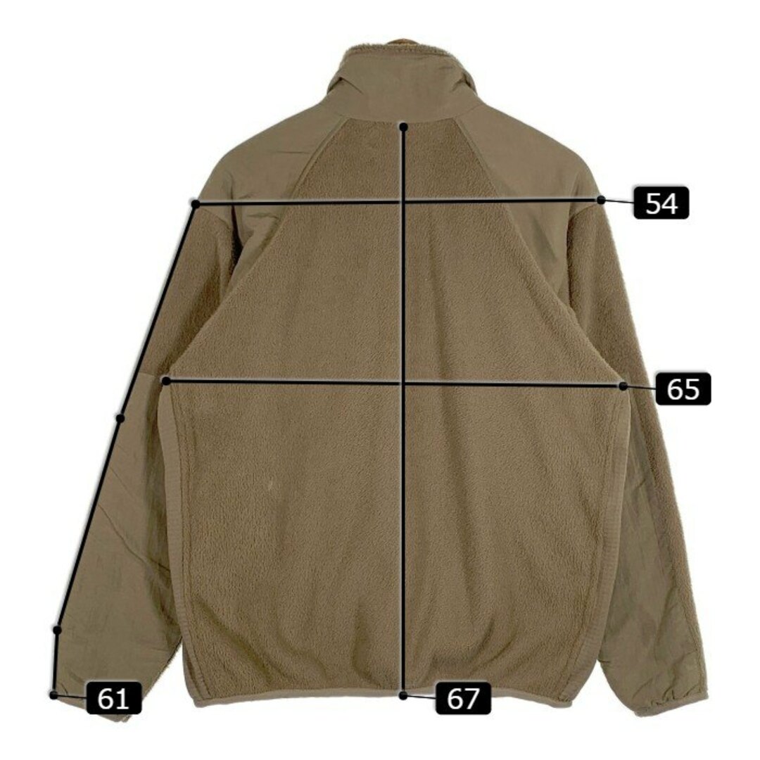 U.S.ARMY 米陸軍 GEN3 ECWCS FLEECE JACKET ジップアップ フリースジャケット コヨーテ 18年会計 8415-01-580-1341 Size M-R メンズのジャケット/アウター(その他)の商品写真