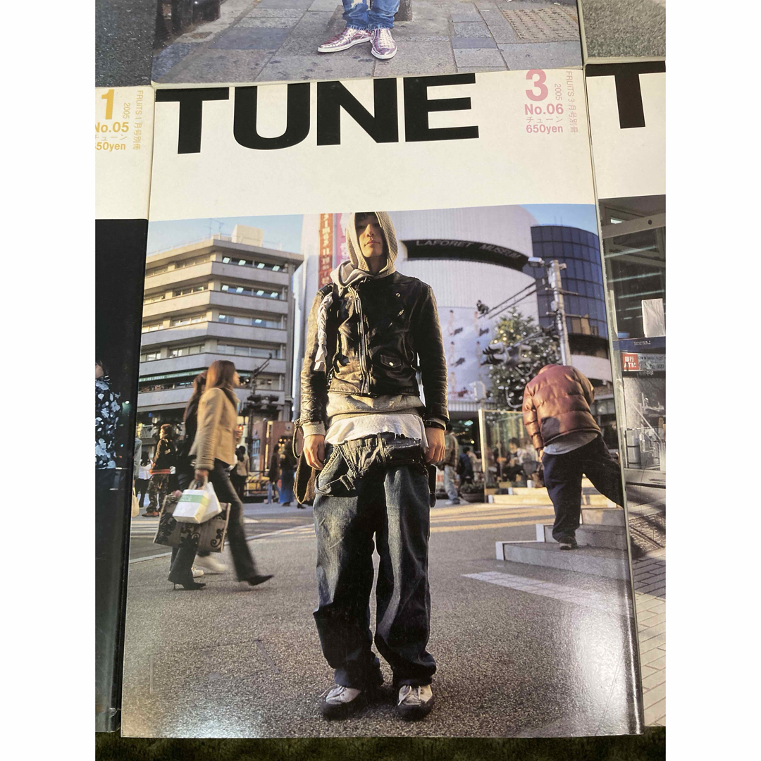 TUNE チューン　2005年　 8冊　street 雑誌　レア　廃刊 エンタメ/ホビーの雑誌(ファッション)の商品写真