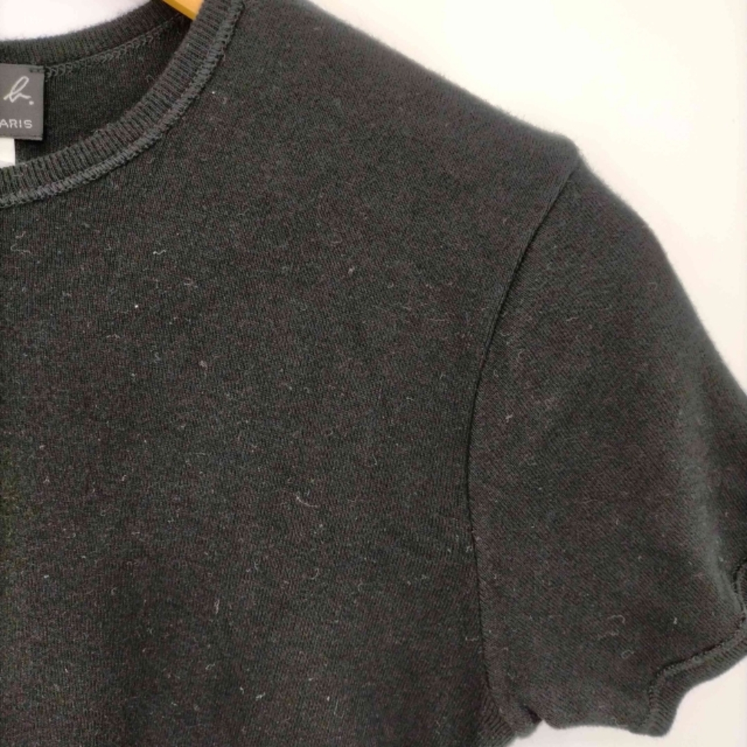 agnes b.(アニエスベー)のagnes b. PARIS(アニエスベー) 日本製 クルーネック半袖tシャツ レディースのトップス(Tシャツ(半袖/袖なし))の商品写真