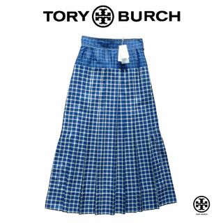 トリーバーチ(Tory Burch)のTORY BURCH シルク ロングスカート ★未使用 トリーバーチ(ロングスカート)