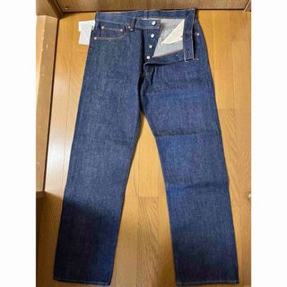 コモリ(COMOLI)の未使用 レショップ l'echoppe Indigo Denim リジット 34(デニム/ジーンズ)