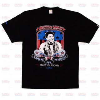 SAPEur×MASATOSHI HAMADA ブラック XXL(Tシャツ/カットソー(半袖/袖なし))