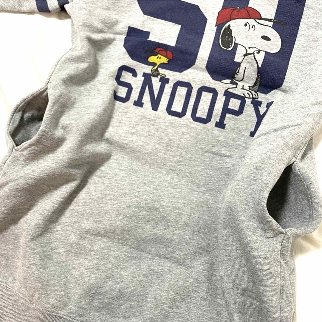 UNIQLO(ユニクロ)の【UNIQLO】BASEBALL SNOOPY＆ウッドストック トレーナー レディースのトップス(トレーナー/スウェット)の商品写真