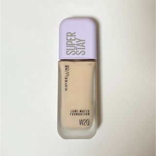 メイベリン(MAYBELLINE)のメイベリン スーパーステイ ルミマット リキッドファンデーション W20(ファンデーション)