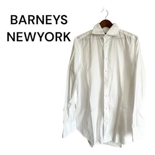 バーニーズニューヨーク(BARNEYS NEW YORK)のBARNEYS NEWYORK カジュアルシャツ ワイシャツ 白 メンズ(シャツ)