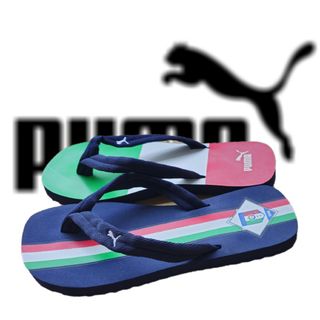 プーマ(PUMA)の【送料無料】【美品】プーマ Puma サッカー イタリア代表 ビーチサンダル(サンダル)