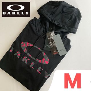 オークリー(Oakley)のM大人気新品7150円/オークリー メンズ半袖スウェットパーカー(ウエア)