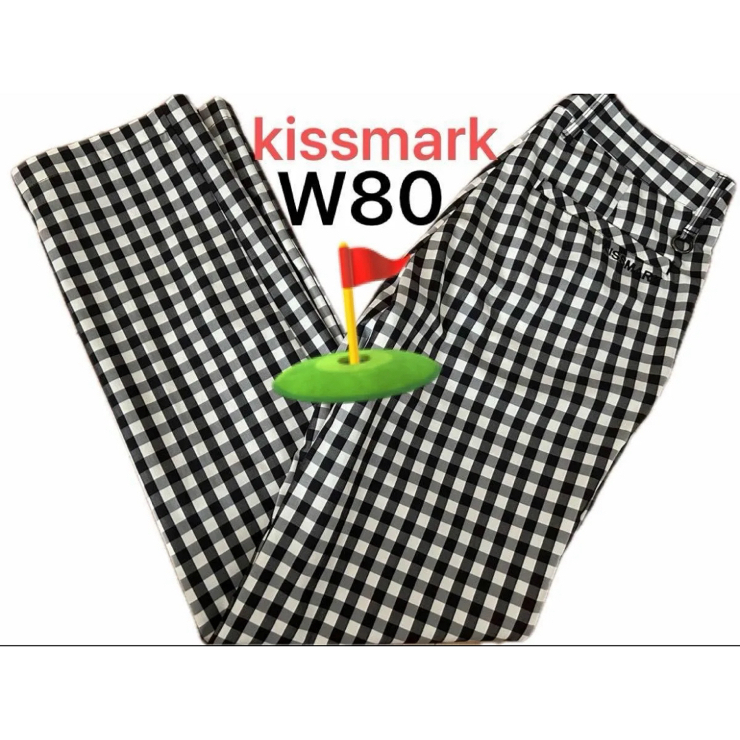 kissmark(キスマーク)のkissmark キスマーク ゴルフ パンツ メンズM【美品】 スポーツ/アウトドアのゴルフ(ウエア)の商品写真