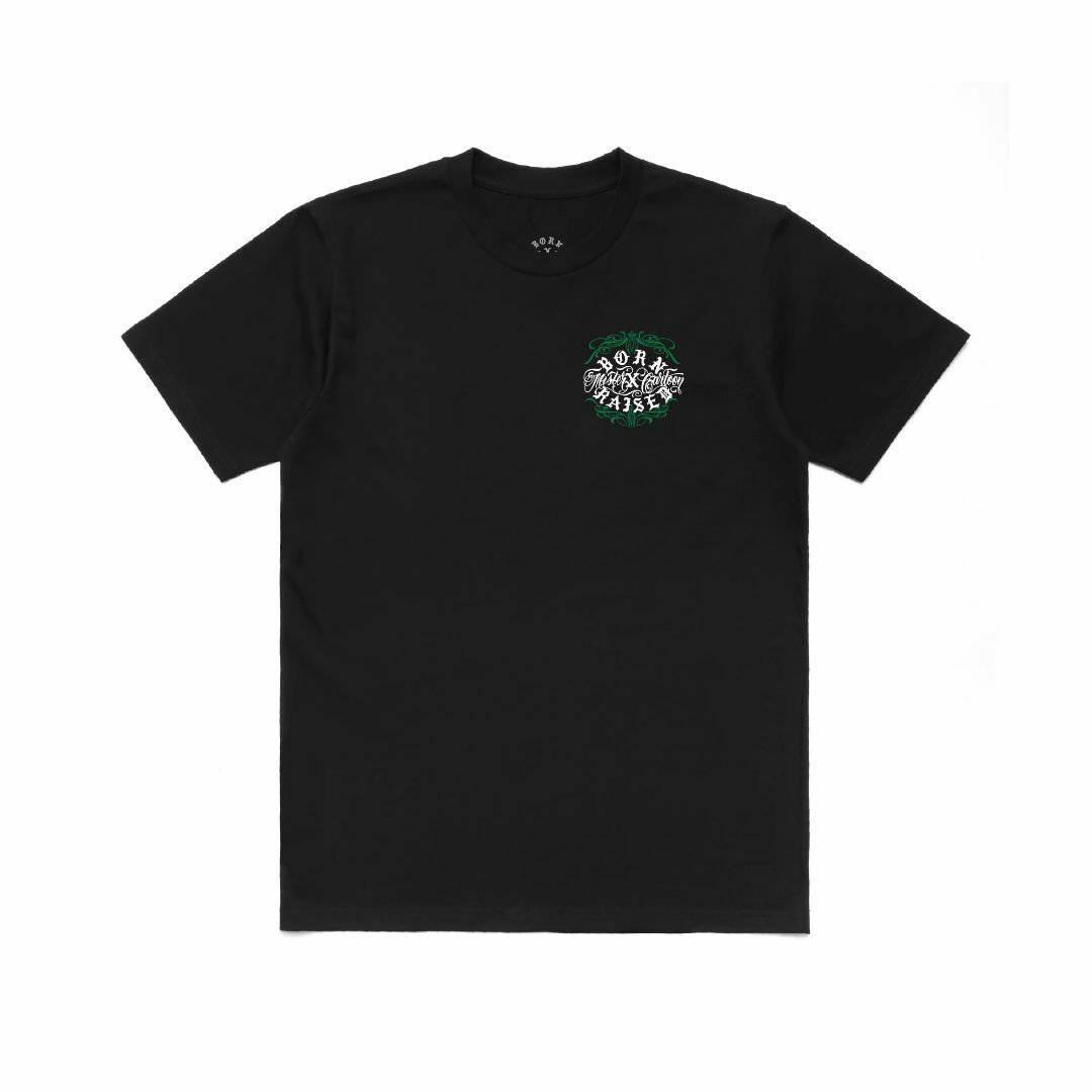 MC BORN RAISED YOU'LL MISS US TEE BLACK メンズのトップス(Tシャツ/カットソー(半袖/袖なし))の商品写真