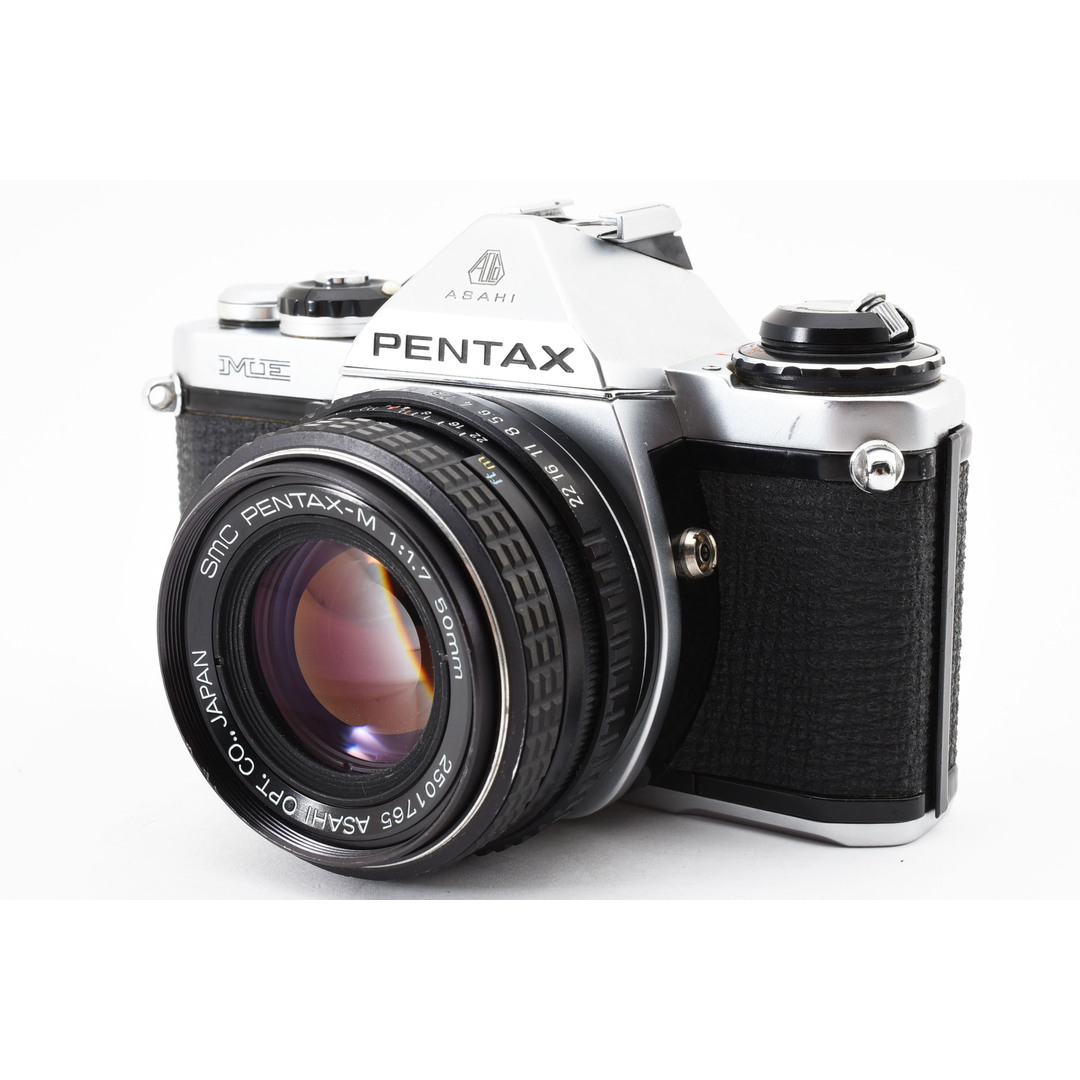 PENTAX(ペンタックス)のPENTAX ME 50mm F1.7 説明書付き モルト交換済み♪ #7046 スマホ/家電/カメラのカメラ(フィルムカメラ)の商品写真