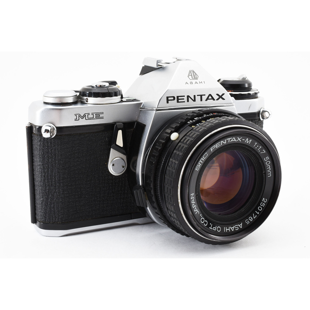 PENTAX(ペンタックス)のPENTAX ME 50mm F1.7 説明書付き モルト交換済み♪ #7046 スマホ/家電/カメラのカメラ(フィルムカメラ)の商品写真