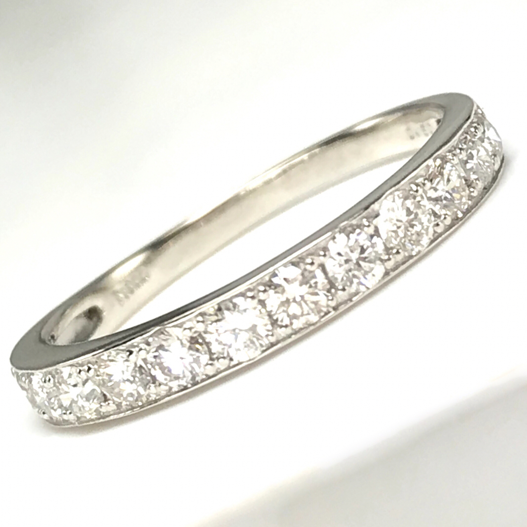 0.50ct  上質天然ダイヤモンド　PT950 エタニティリング レディースのアクセサリー(リング(指輪))の商品写真
