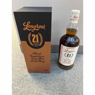 ロングロウ　LongLow 21年　国内正規品　46% 700ml 未開栓(ウイスキー)