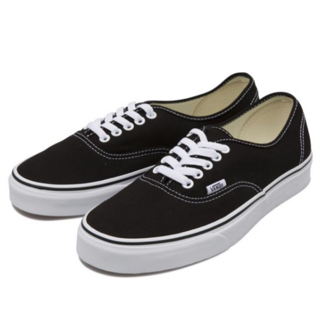 AUTHENTIC（VANS）(オーセンティック)のVANS スニーカー　オーセンティック　ブラック　27cm メンズの靴/シューズ(スニーカー)の商品写真