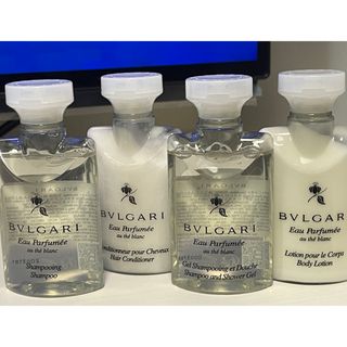 ブルガリ(BVLGARI)のブルガリ　バス用品　4点セット(シャンプー/コンディショナーセット)