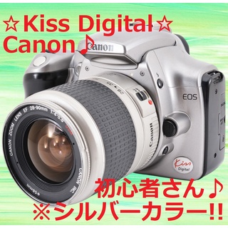 キヤノン(Canon)のCanon キャノン EOS Kiss Digital シルバー #6468(デジタル一眼)