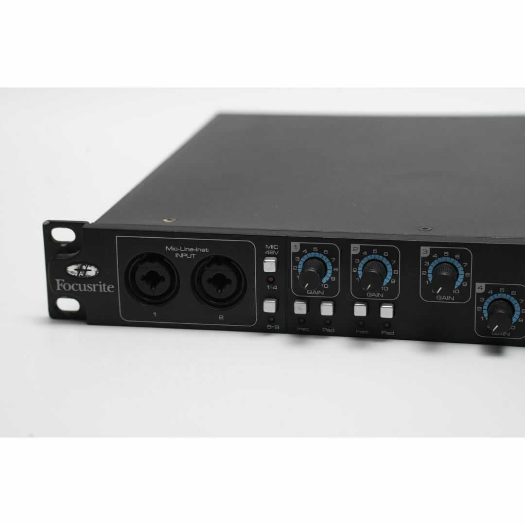 Focusrite Saffire PRO 40 8ch マイクプリとして使用可 楽器のDTM/DAW(オーディオインターフェイス)の商品写真