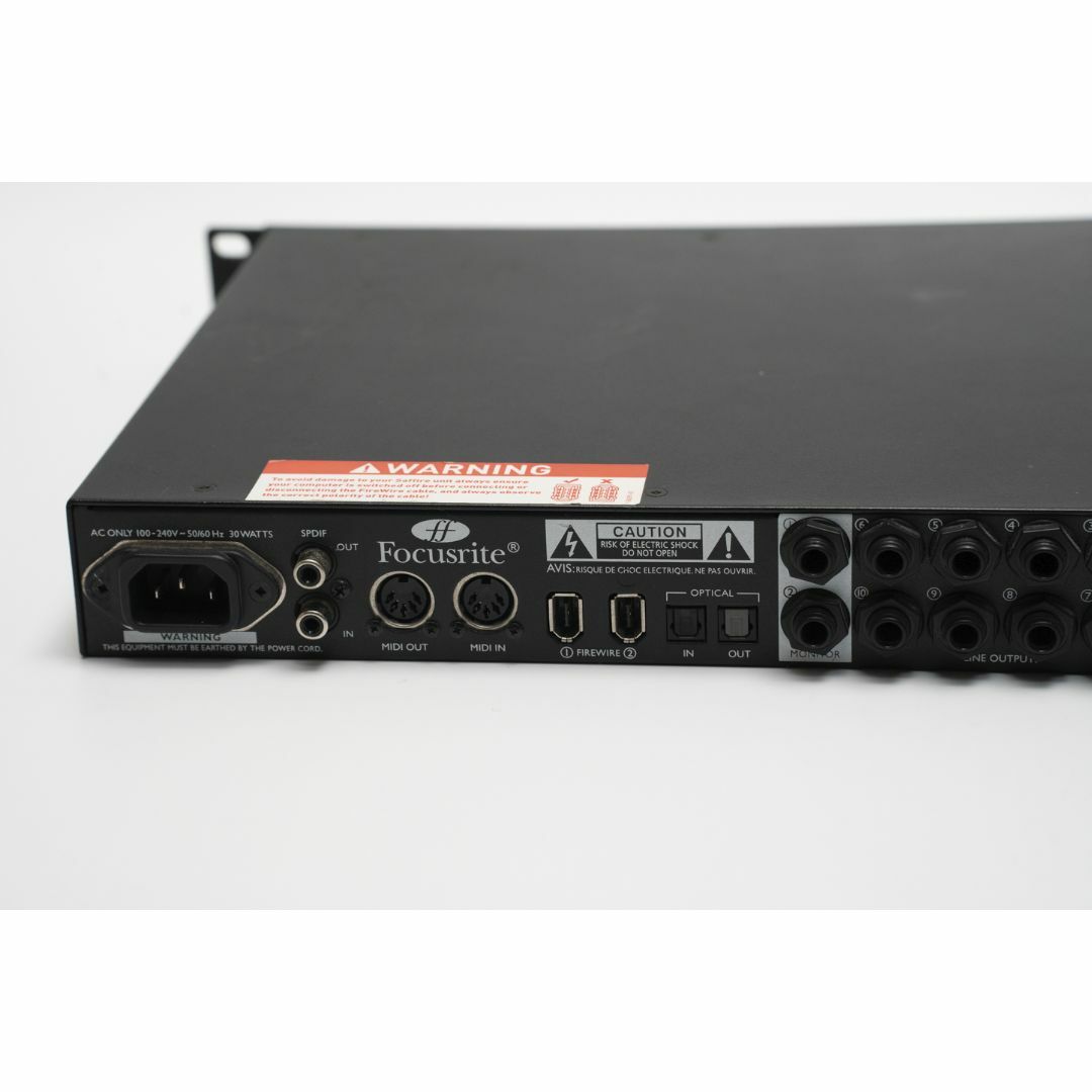 Focusrite Saffire PRO 40 8ch マイクプリとして使用可 楽器のDTM/DAW(オーディオインターフェイス)の商品写真