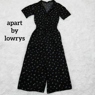 apart by lowrys - 美品　アパートバイローリーズ　 オールインワンサロペット　サイズフリー　ブラック