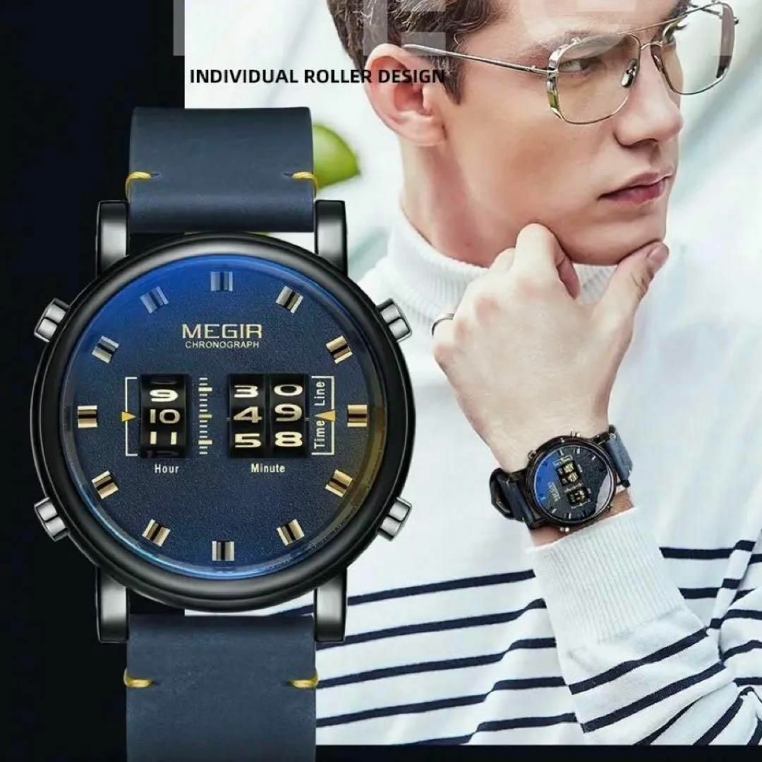 ★ ミリタリー腕時計 ★希少モデル ラグジュアリー アンティーク タコメーター メンズの時計(腕時計(アナログ))の商品写真