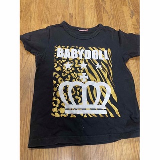 ベビードール(BABYDOLL)のベビードール　ブラックTシャツ　120(Tシャツ/カットソー)