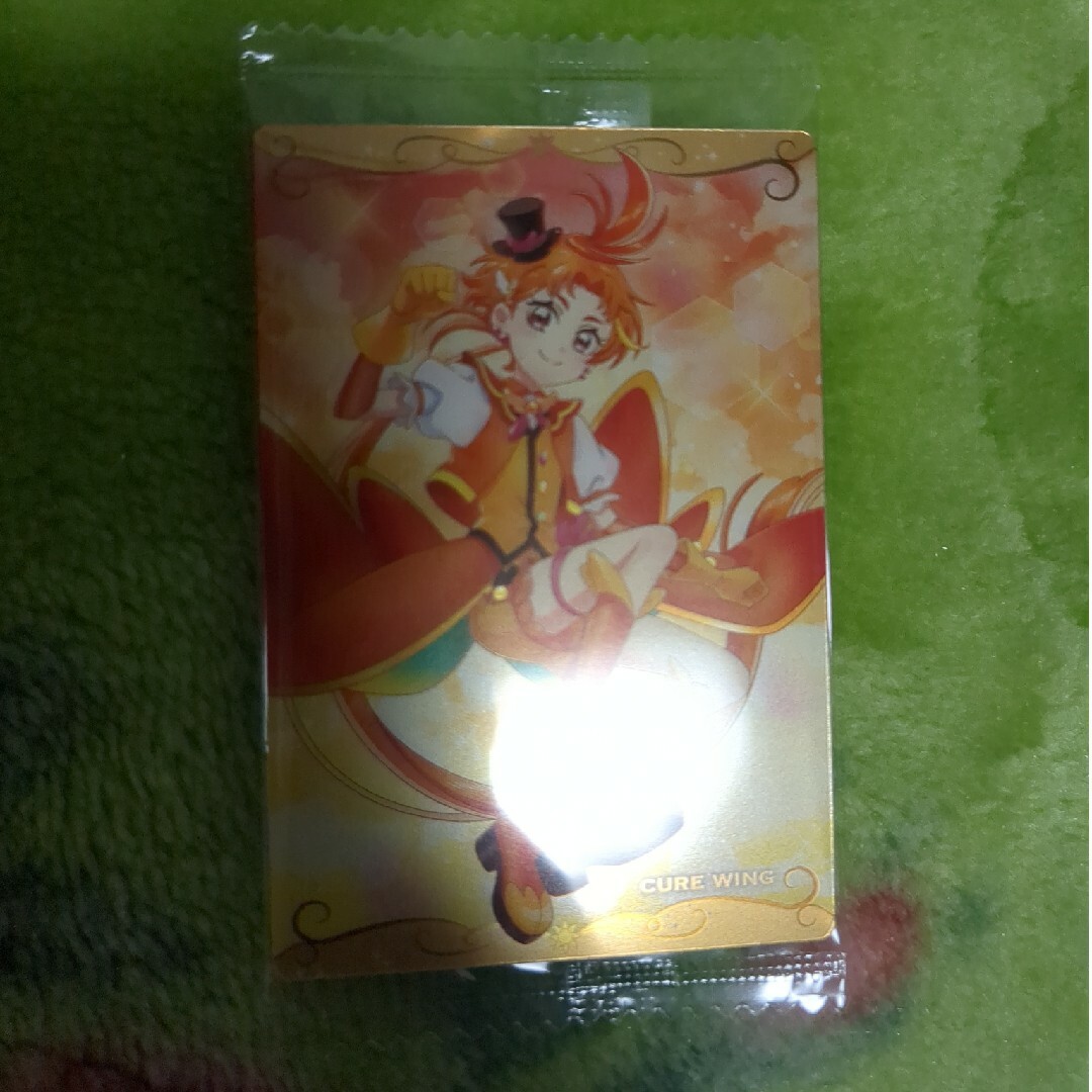 BANDAI(バンダイ)のプリキュアカードウエハース9N キュアバタフライ エンタメ/ホビーのトレーディングカード(シングルカード)の商品写真