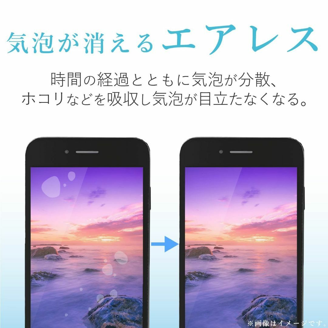 【スタイル:反射防止】エレコム スマホ 液晶保護フィルム 汎用 フリーサイズ 防 スマホ/家電/カメラのスマホアクセサリー(その他)の商品写真