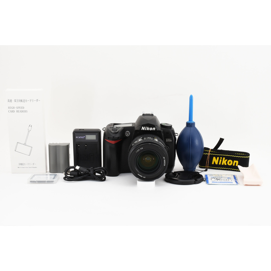 Nikon(ニコン)のiPhone 転送OK Nikon D70s レンズキット #6982 スマホ/家電/カメラのカメラ(デジタル一眼)の商品写真