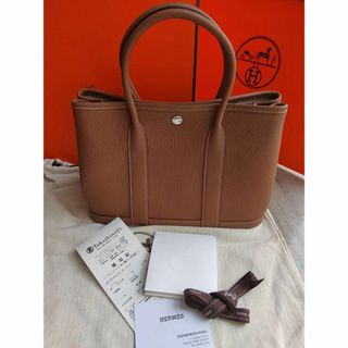 エルメス(Hermes)の美品 エルメス ガーデンパーティTPM 30(ハンドバッグ)