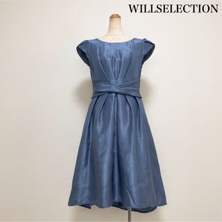 ウィルセレクション(WILLSELECTION)のRuban de WILLSELECTION ウエストクロスワンピース ドレス(ミディアムドレス)