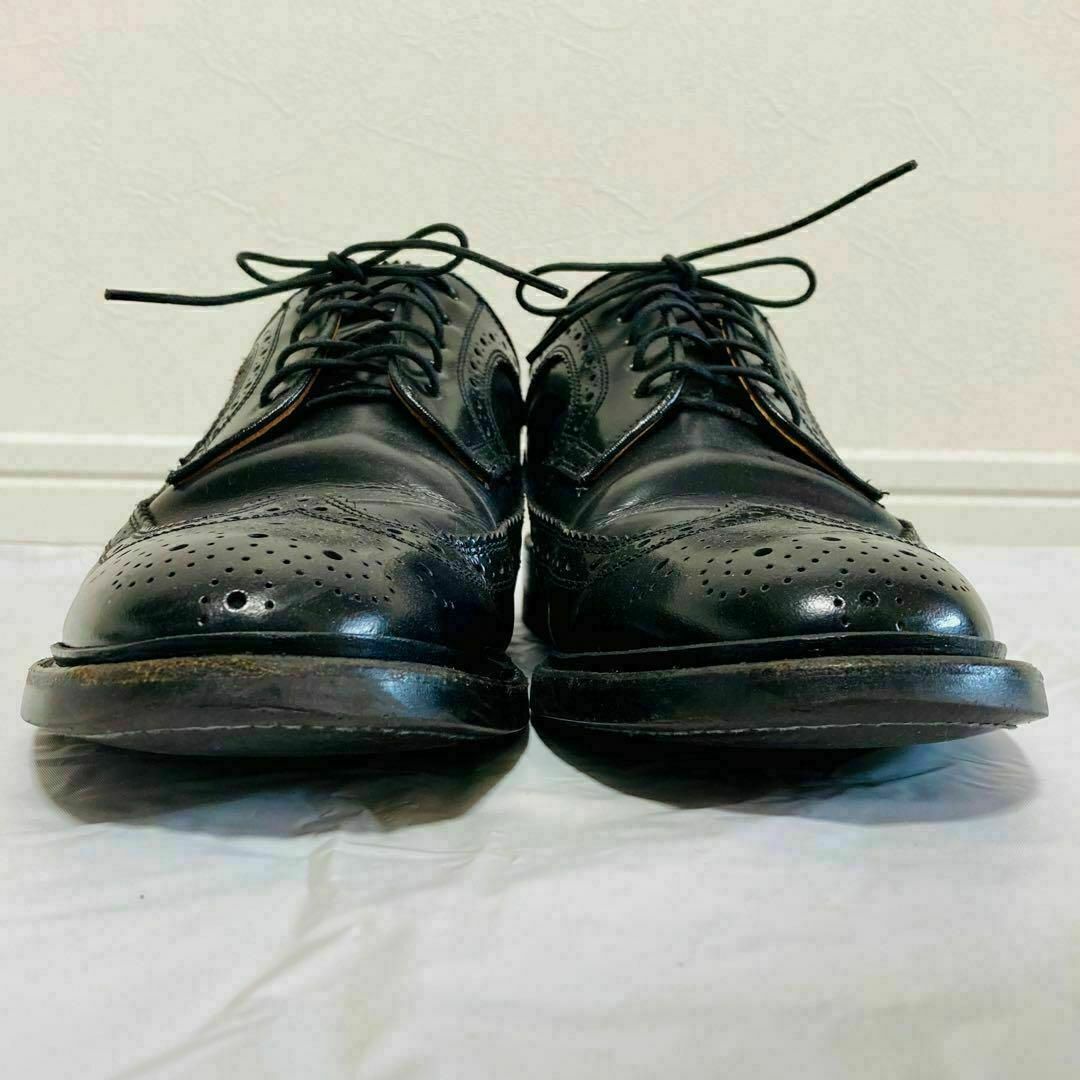 REGAL(リーガル)の【値下げOK】REGAL　リーガル　ウイングチップ　革靴　ビジネス　ツヤ有り　黒 メンズの靴/シューズ(ドレス/ビジネス)の商品写真