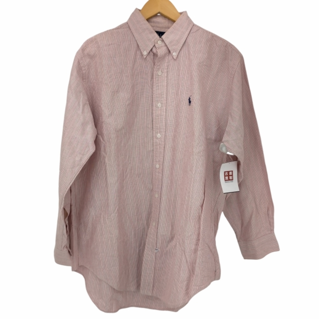 Ralph Lauren(ラルフローレン)のRALPH LAUREN(ラルフローレン) ポニー刺繍 ストライプ B.Dシャツ メンズのトップス(その他)の商品写真